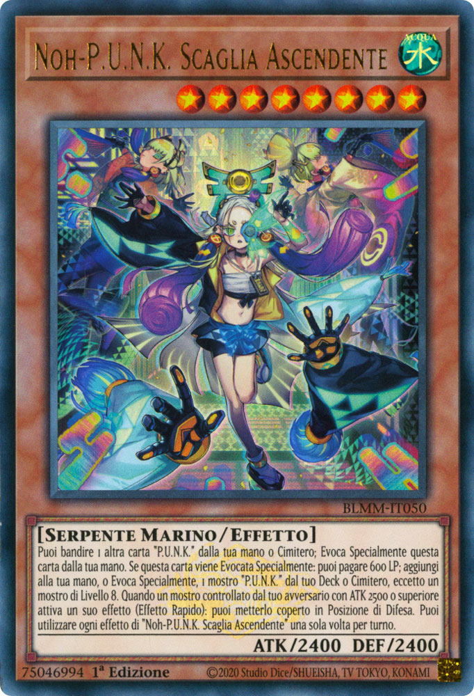 BLMM-IT050 Noh-P.U.N.K. Scaglia Ascendente Ultra Rara 1a Edizione (IT) -NEAR MINT-