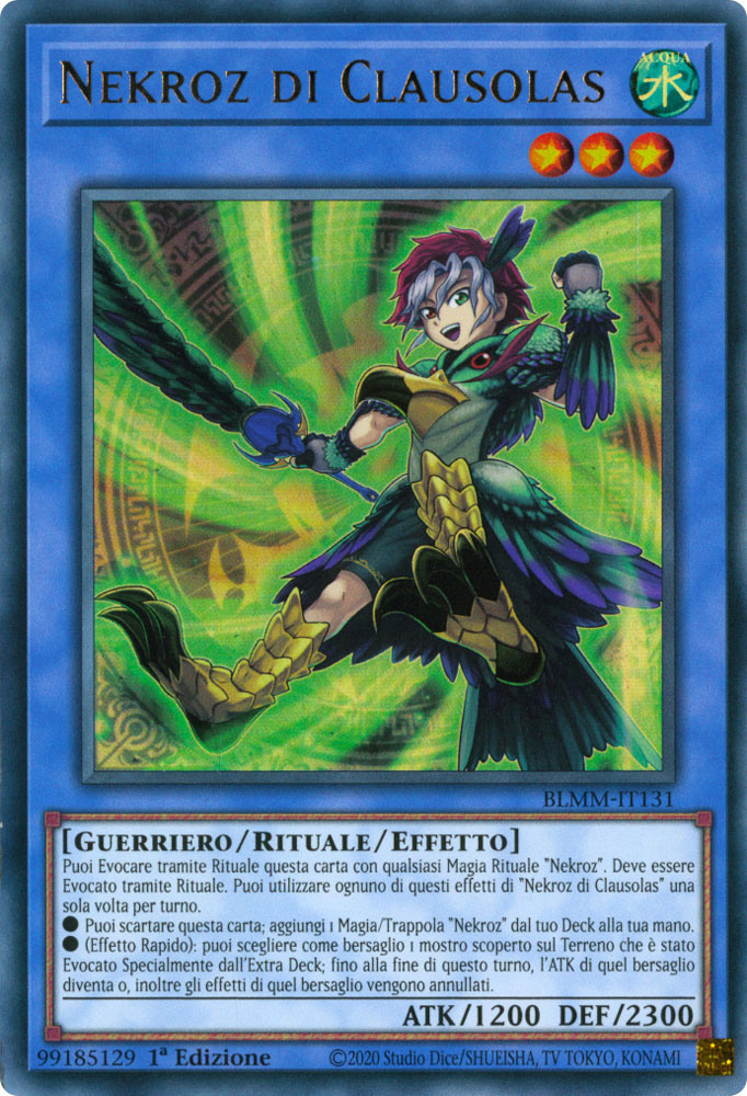 BLMM-IT131 Nekroz di Clausolas Ultra Rara 1a Edizione (IT) -NEAR MINT-
