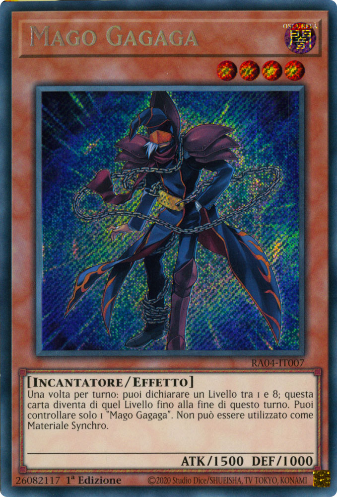 RA04-IT007 Mago Gagaga Rara Segreta 1a Edizione (IT) -NEAR MINT-
