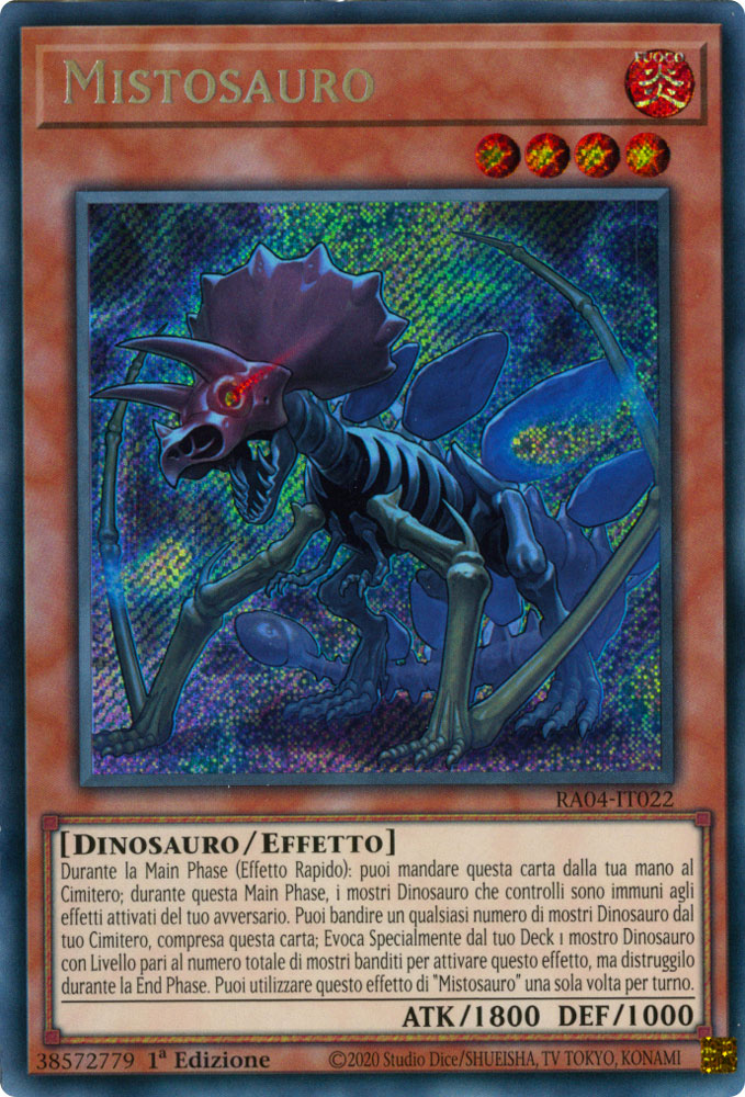 RA04-IT022 Mistosauro Rara Segreta 1a Edizione (IT) -NEAR MINT-