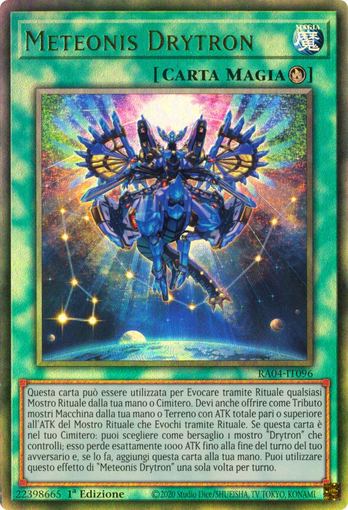 RA04-IT096 Meteonis Drytron Rara Ultimate 1a Edizione (IT) -NEAR MINT-