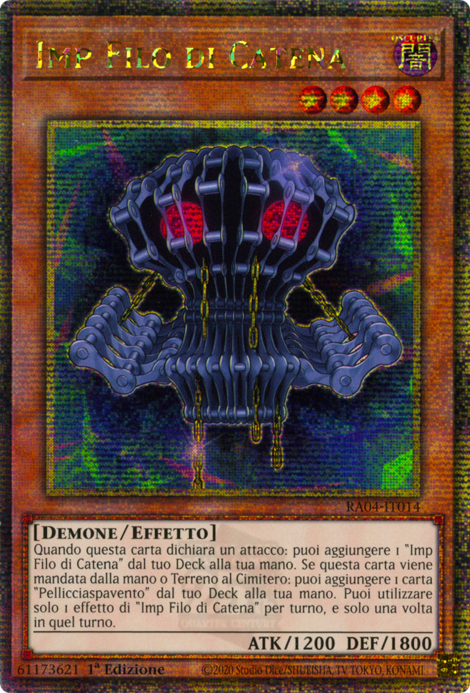 RA04-IT014 Imp Filo di Catena Rara Segreta Quarto di Secolo 1a Edizione (IT) -NEAR MINT-