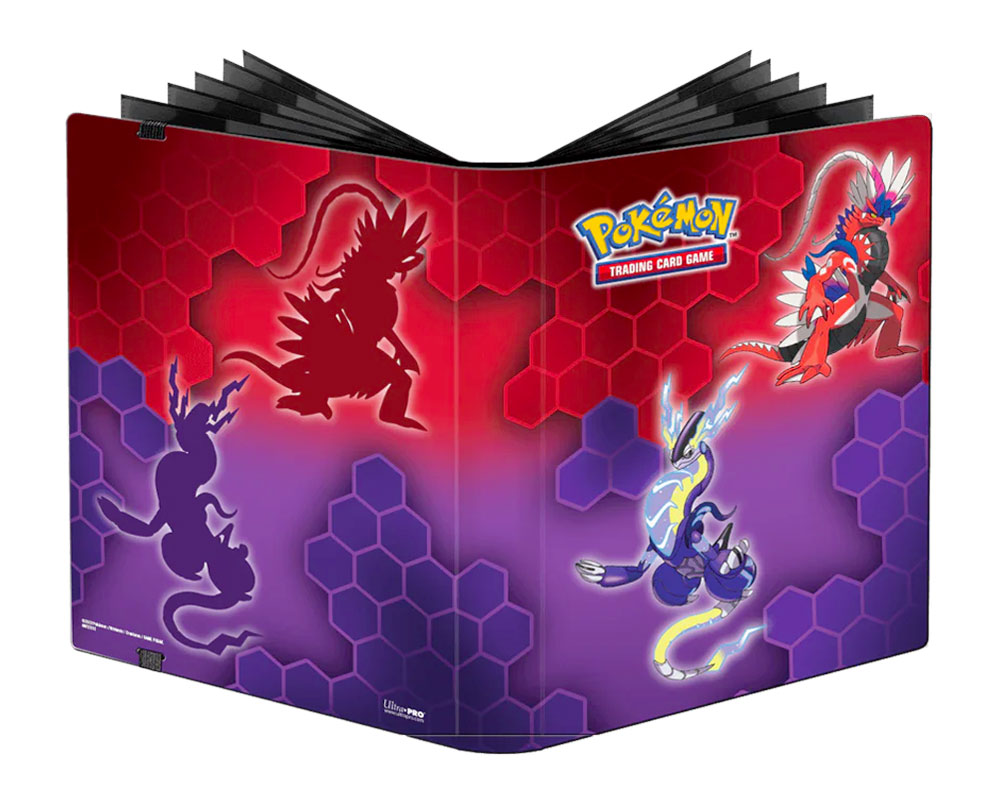 Portfolio 9 tasche Pro-Binder Koraidon e Miraidon