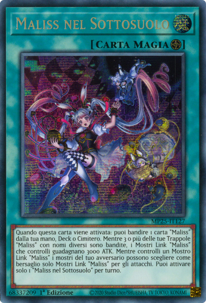 MP25-IT127 Maliss nel Sottosuolo Rara Segreta 1a Edizione (IT) -NEAR MINT-