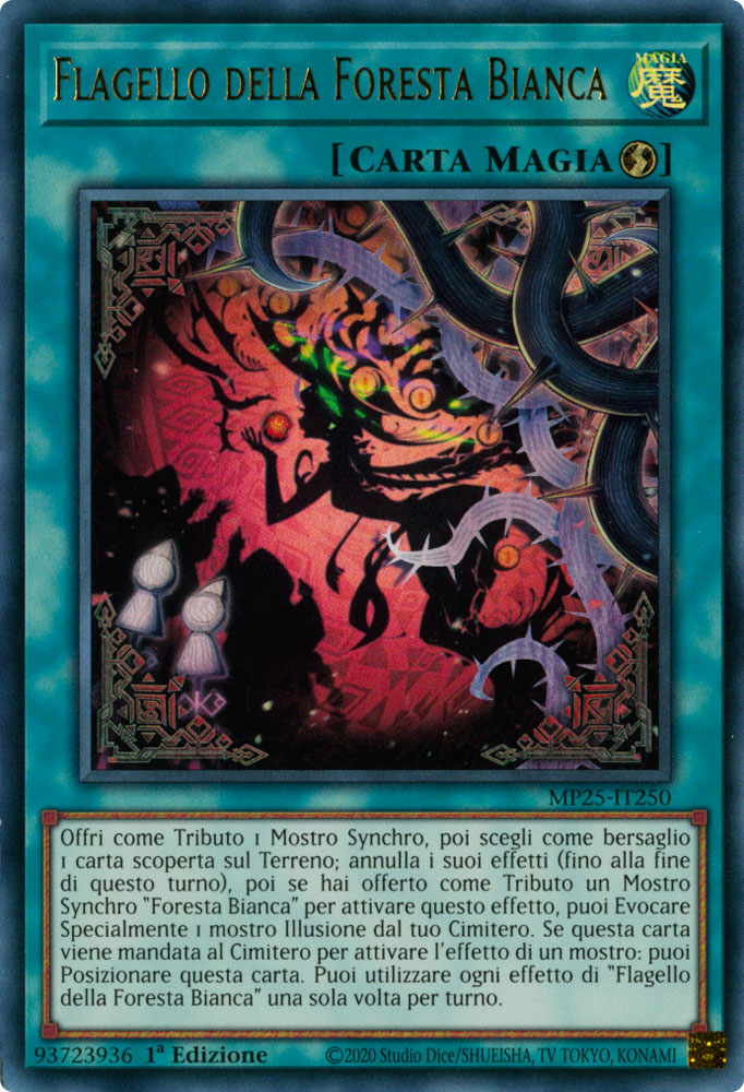 MP25-IT250 Flagello della Foresta Bianca Ultra Rara 1a Edizione (IT) -NEAR MINT-