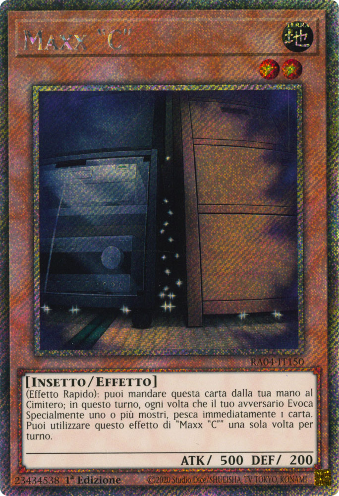 RA04-IT150 Maxx ''C'' Platinum Segreta 1a Edizione (IT) -NEAR MINT-
