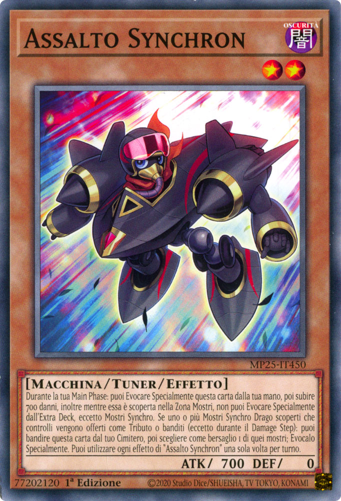 MP25-IT450 Assalto Synchron Comune 1a Edizione (IT) -NEAR MINT-