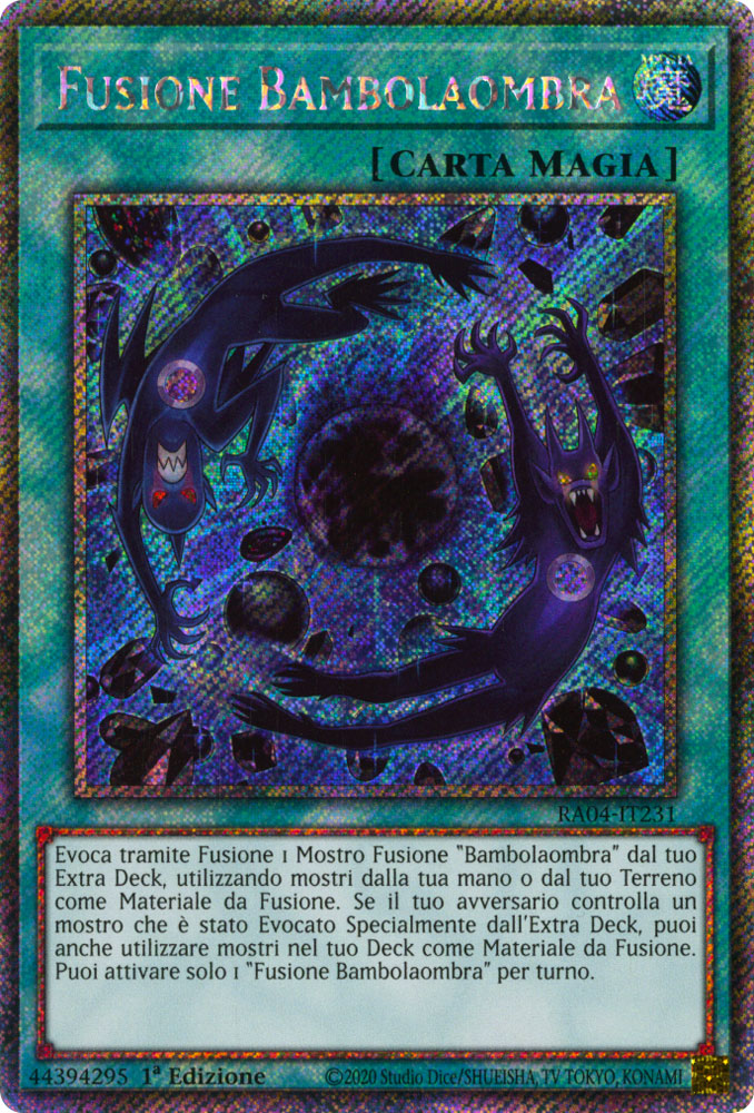 RA04-IT231 Fusione Bambolaombra Platinum Segreta 1a Edizione (IT) -NEAR MINT-