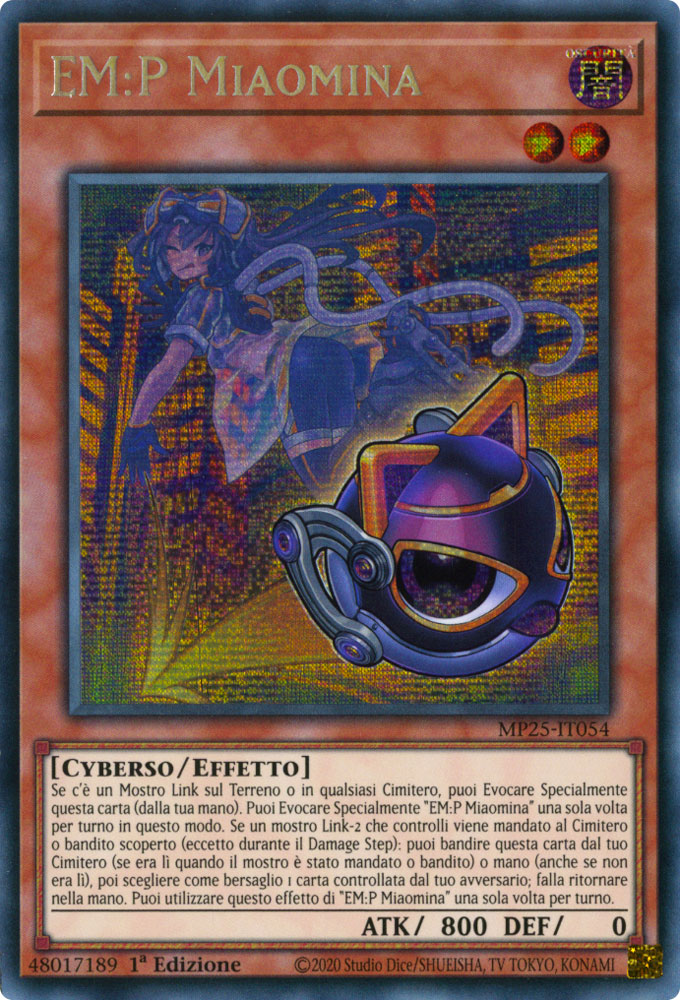MP25-IT054 EM:P Miaomina Rara Segreta 1a Edizione (IT) -NEAR MINT-