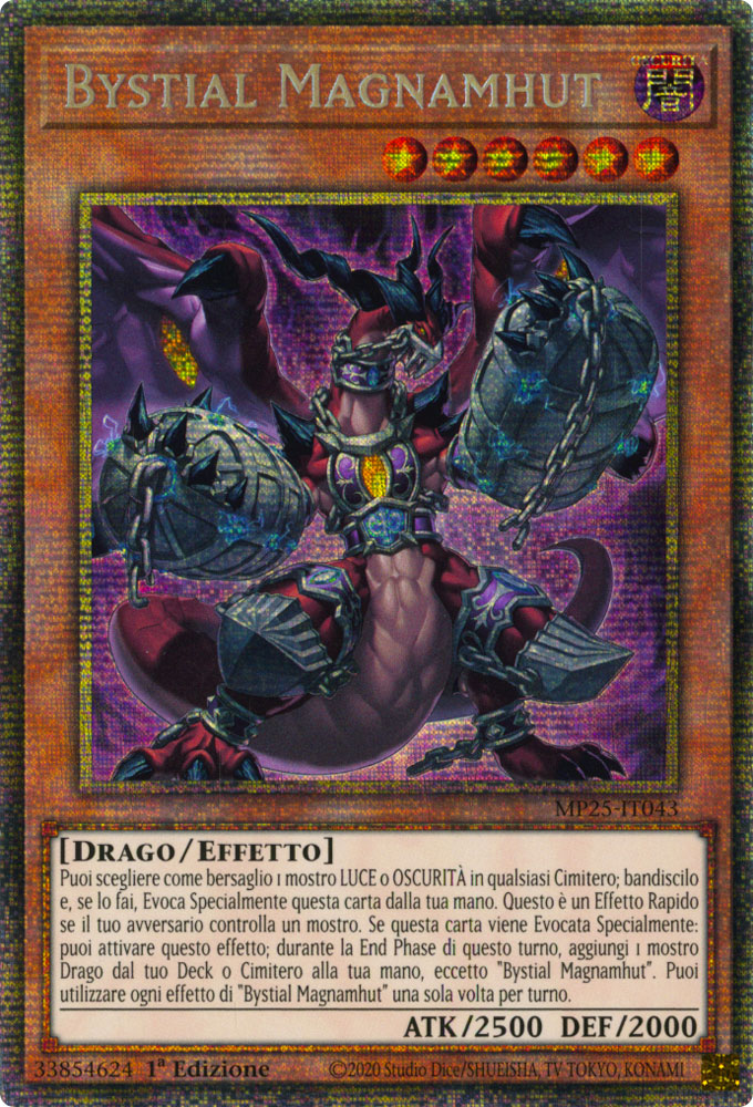 MP25-IT043 Bystial Magnamhut Rara Starlight 1a Edizione (IT) -NEAR MINT-