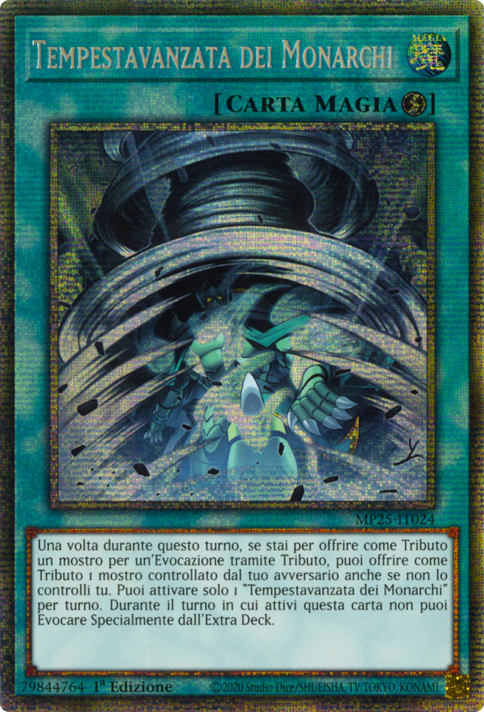 MP25-IT024 Tempestavanzata dei Monarchi Rara Starlight 1a Edizione (IT) -NEAR MINT-