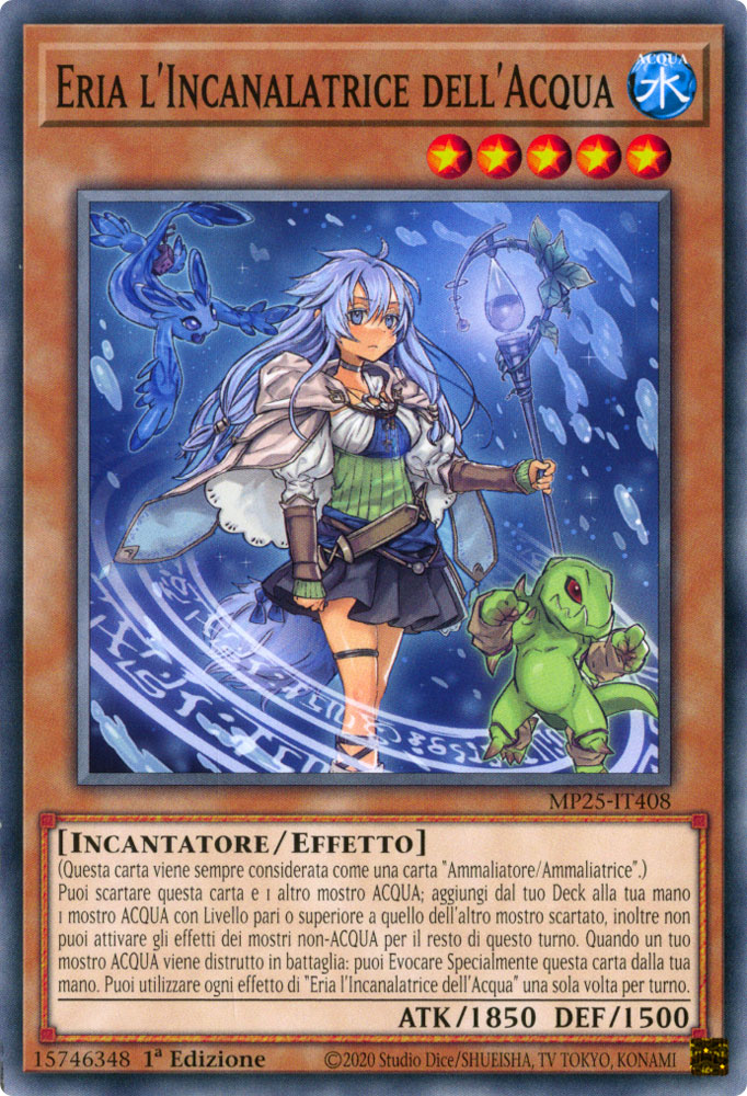 MP25-IT408 Eria l'Incanalatrice dell'Acqua Comune 1a Edizione (IT) -NEAR MINT-