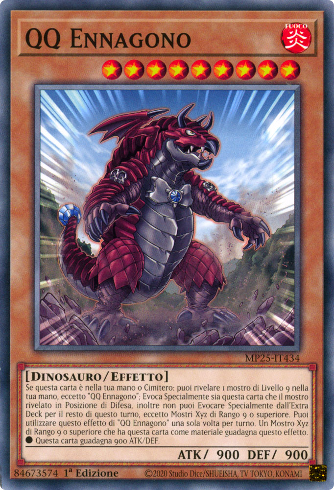 MP25-IT434 QQ Ennagono Comune 1a Edizione (IT) -NEAR MINT-