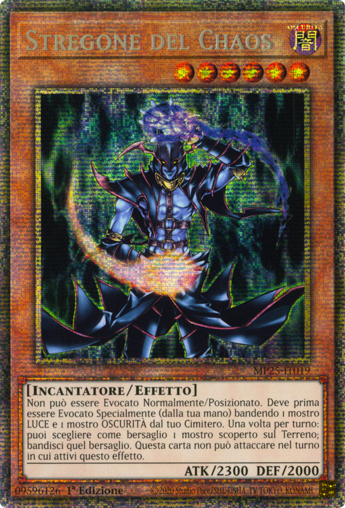 MP25-IT019 Stregone del Chaos Rara Starlight 1a Edizione (IT) -NEAR MINT-