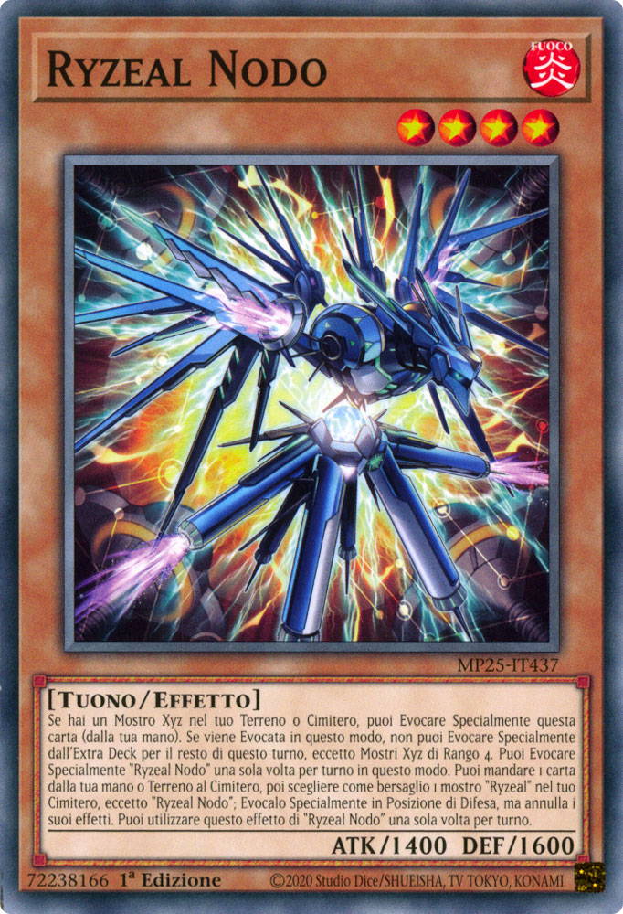 MP25-IT437 Ryzeal Nodo Comune 1a Edizione (IT) -NEAR MINT-