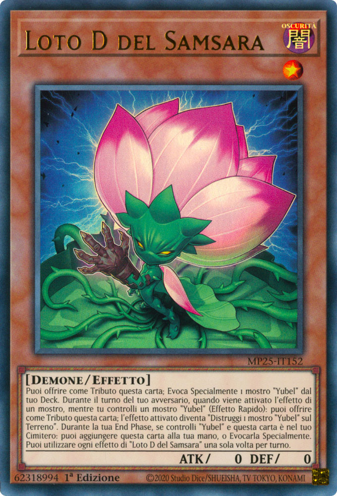 MP25-IT152 Loto D del Samsara Ultra Rara 1a Edizione (IT) -NEAR MINT-