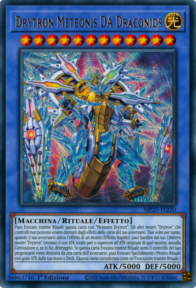 MP25-IT220 Drytron Meteonis DA Draconids Ultra Rara 1a Edizione (IT) -NEAR MINT-
