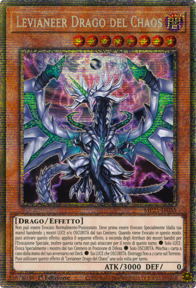 MP25-IT035 Levianeer Drago del Chaos Rara Starlight 1a Edizione (IT) -NEAR MINT-