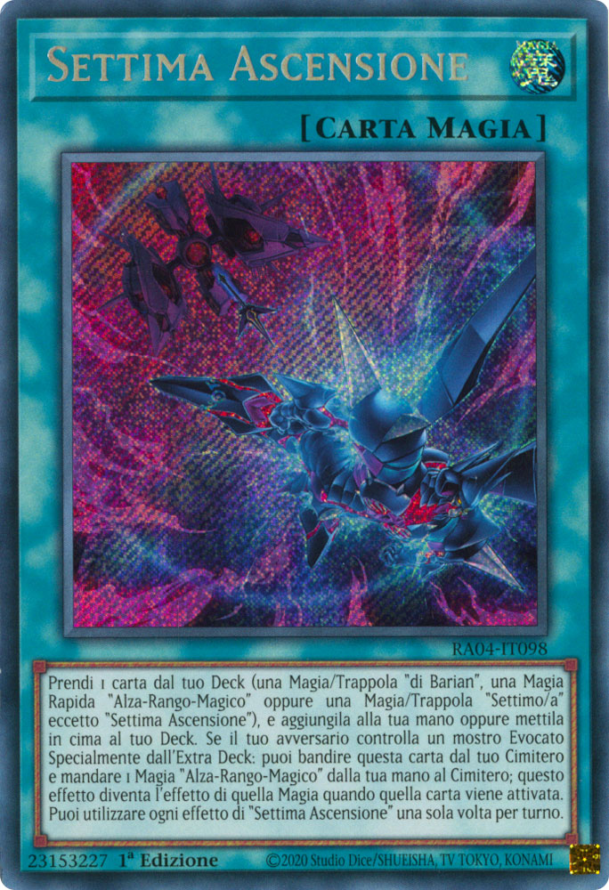 RA04-IT098 Settima Ascensione Rara Segreta 1a Edizione (IT) -NEAR MINT-