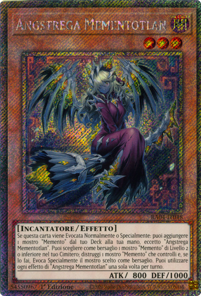 RA04-IT048 Angstrega Mementotlan Platinum Segreta 1a Edizione (IT) -NEAR MINT-