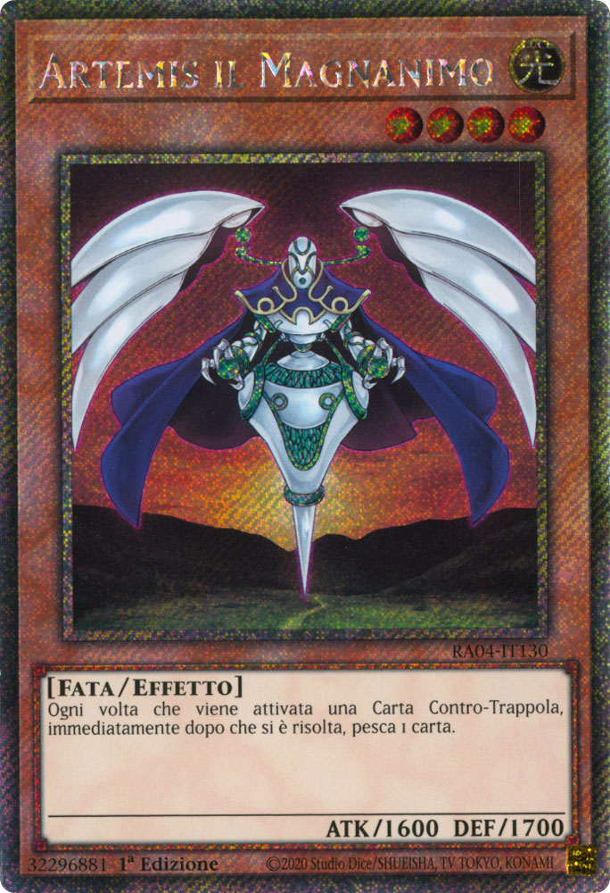 RA04-IT130 Artemis il Magnanimo Platinum Segreta 1a Edizione (IT) -NEAR MINT-