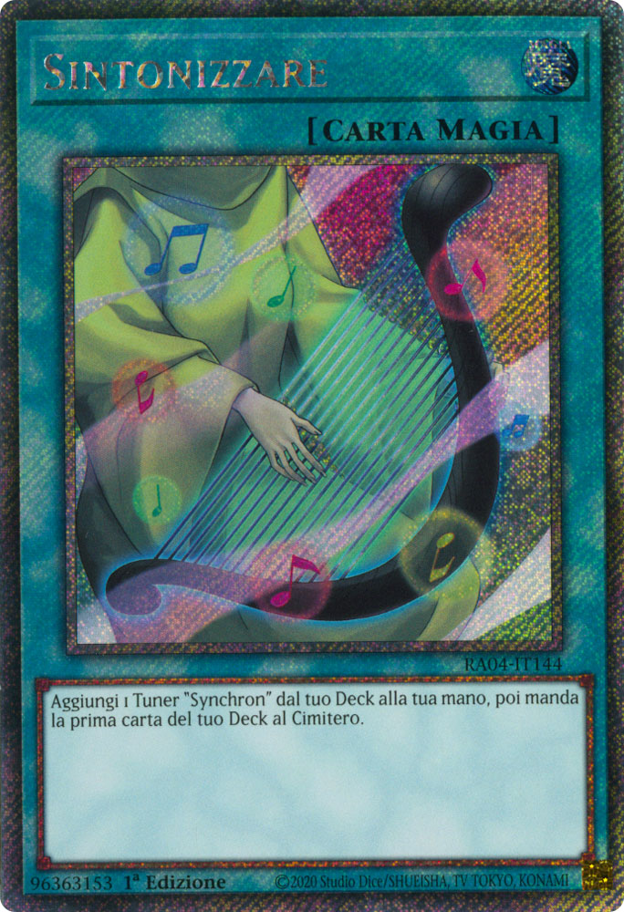 RA04-IT144 Sintonizzare Platinum Segreta 1a Edizione (IT) -NEAR MINT-