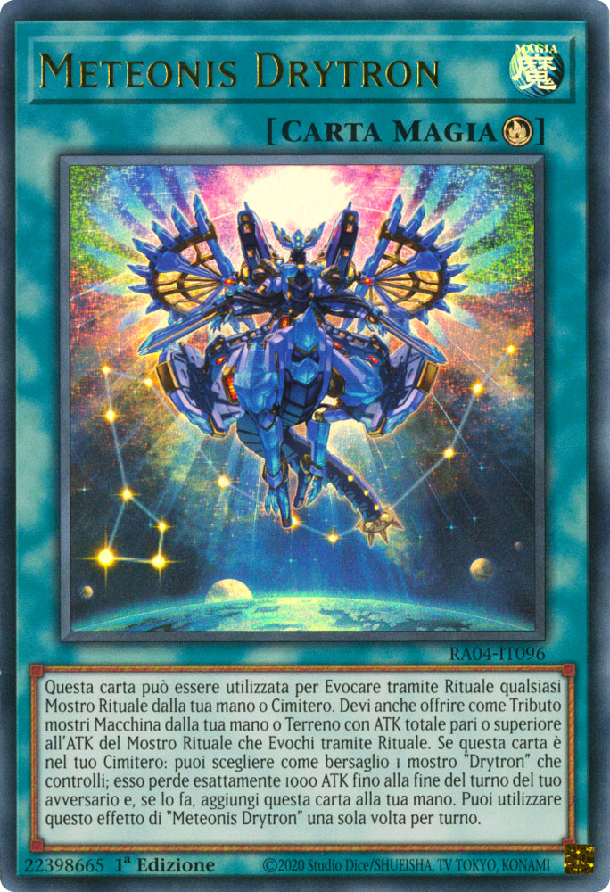RA04-IT096 Meteonis Drytron Ultra Rara 1a Edizione (IT) -NEAR MINT-