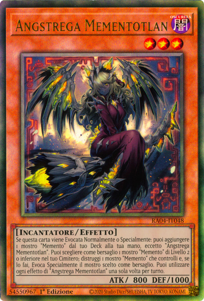 RA04-IT048 Angstrega Mementotlan Rara Ultimate 1a Edizione (IT) -NEAR MINT-