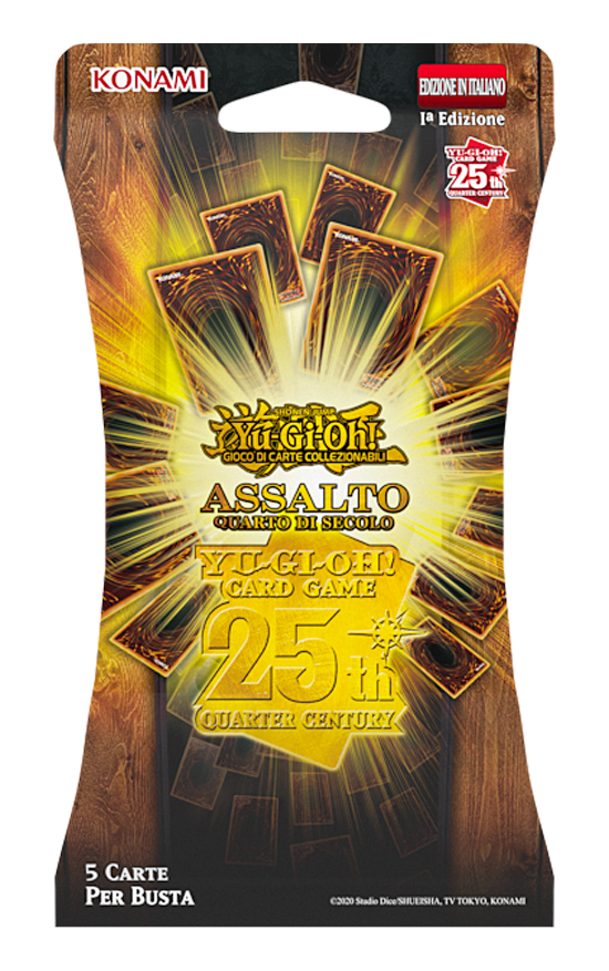RA04 Assalto Quarto di Secolo busta 5 carte blister Paper Sleeve (IT)