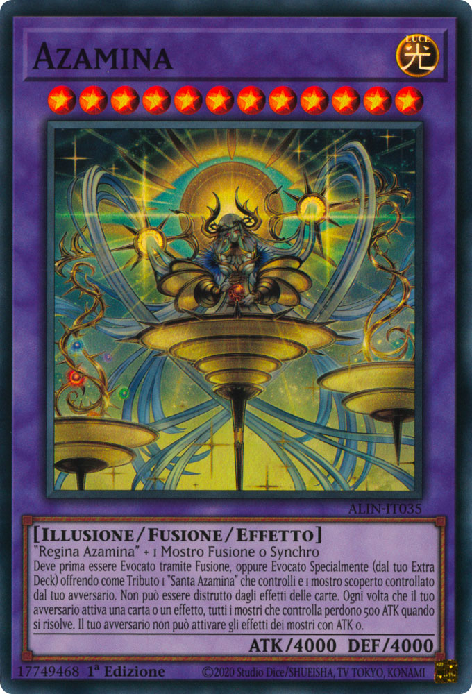 ALIN-IT035 Azamina Super Rara 1a Edizione (IT) -NEAR MINT-