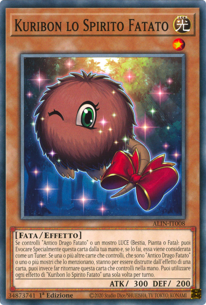 ALIN-IT008 Kuribon lo Spirito Fatato Comune 1a Edizione (IT) -NEAR MINT-