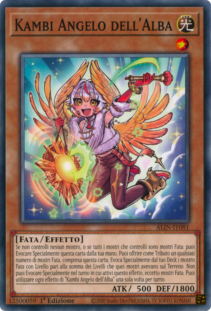 ALIN-IT081 Kambi Angelo dell'Alba Comune 1a Edizione (IT) -NEAR MINT-