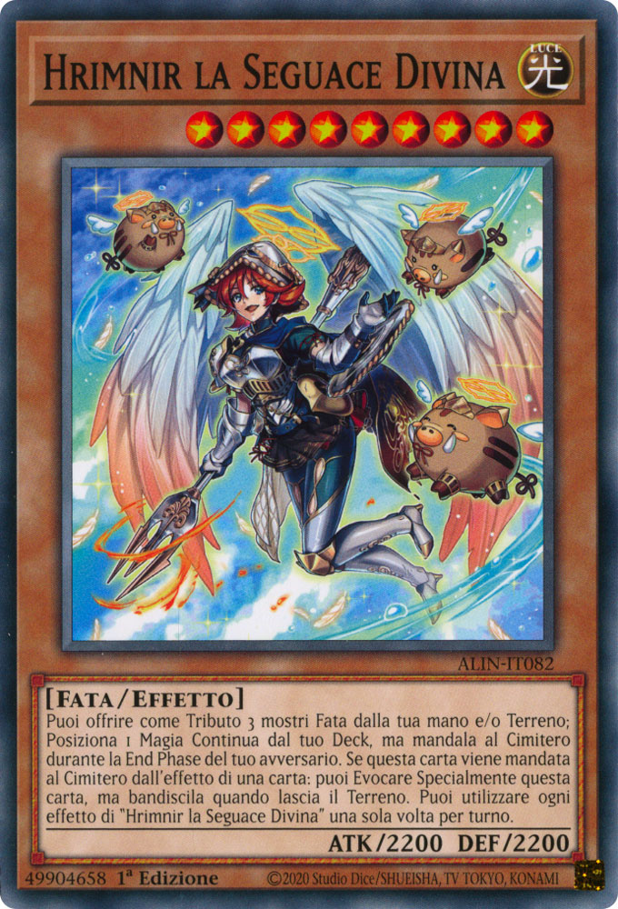 ALIN-IT082 Hrimnir la Seguace Divina Comune 1a Edizione (IT) -NEAR MINT-