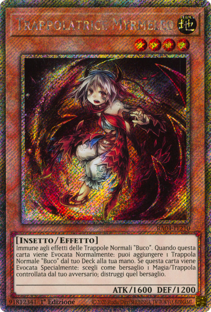 RA04-IT210 Trappolatrice Myrmeleo Platinum Segreta 1a Edizione (IT) -NEAR MINT-