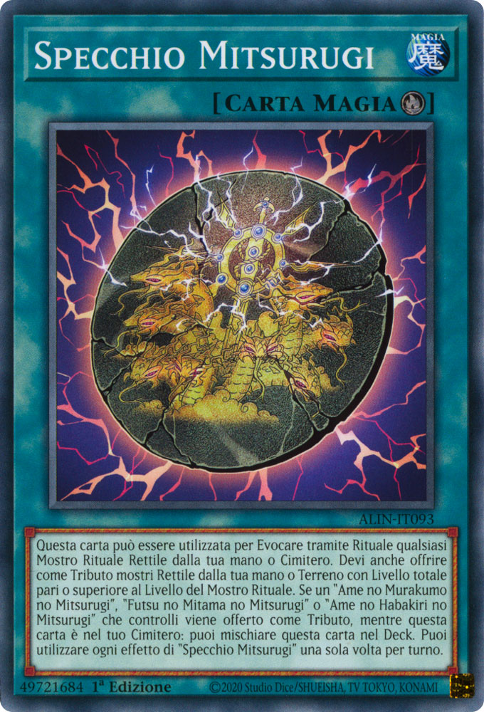 ALIN-IT093 Specchio Mitsurugi Comune 1a Edizione (IT) -NEAR MINT-