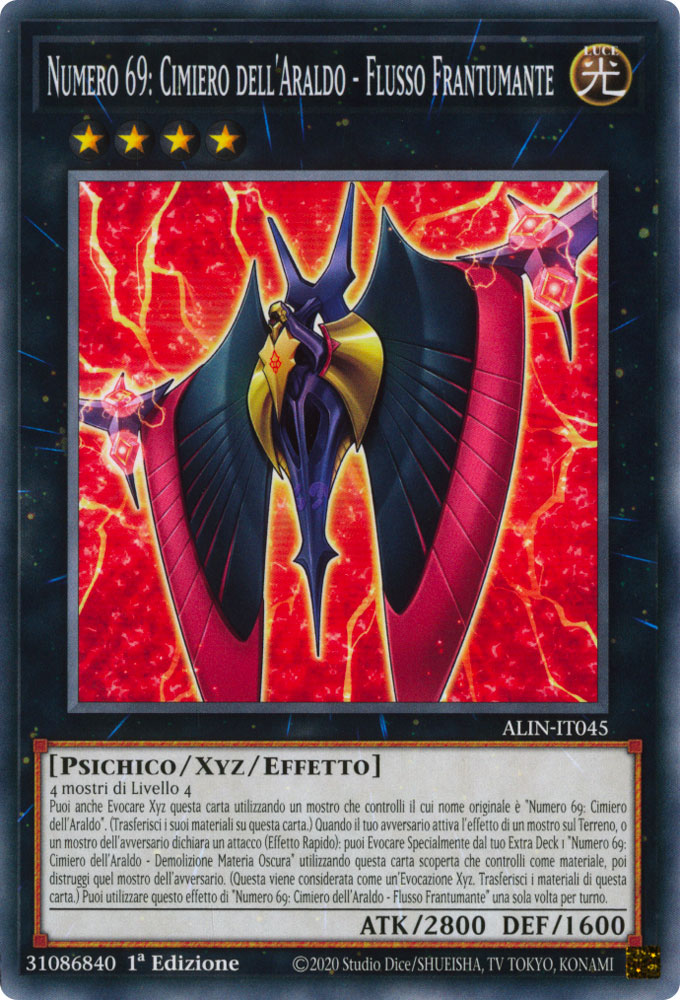 ALIN-IT045 Numero 69: Cimitero dell'Araldo - Flusso Frantumante Comune 1a Edizione (IT) -NEAR MINT-