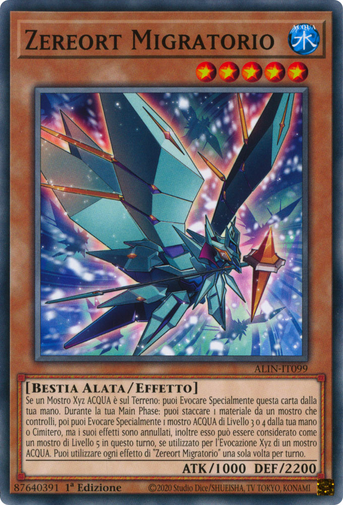 ALIN-IT099 Zereort Migratorio Comune 1a Edizione (IT) -NEAR MINT-