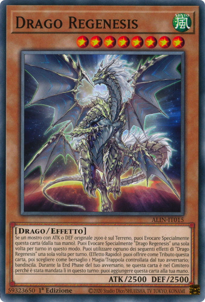 ALIN-IT015 Drago Regenesis Comune 1a Edizione (IT) -NEAR MINT-