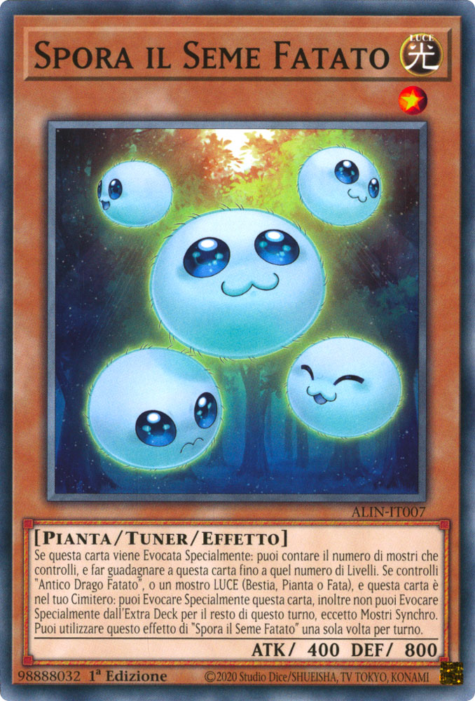 ALIN-IT007 Spora il Seme Fatato Comune 1a Edizione (IT) -NEAR MINT-