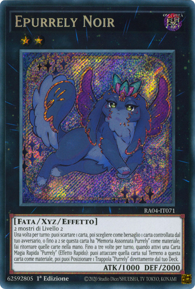 RA04-IT071 Epurrely Noir Rara Segreta 1a Edizione (IT) -NEAR MINT-