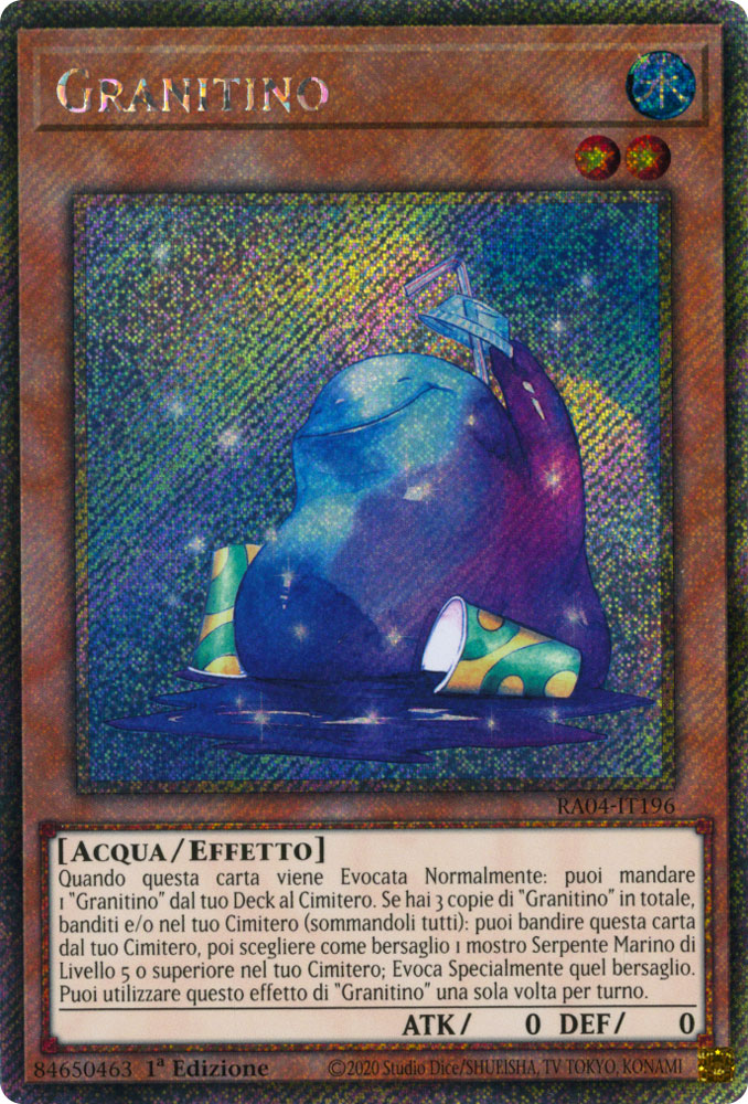 RA04-IT196 Granitino Platinum Segreta 1a Edizione (IT) -NEAR MINT-