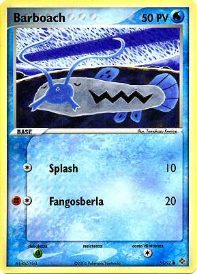 51 / 97 Barboach comune (IT) -NEAR MINT-