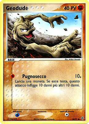 56 / 97 Geodude K 25 comune (IT) -NEAR MINT-