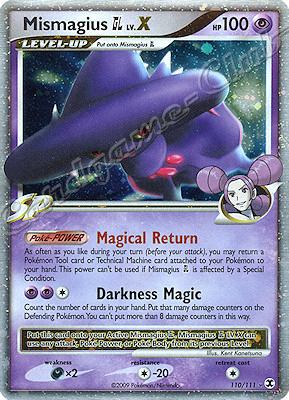110 / 111 Mismagius LV.X rara livello X foil (EN) -NEAR MINT-