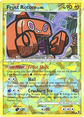 RT2 Frost Rotom LV.46 rara parallela foil (EN) -NEAR MINT-