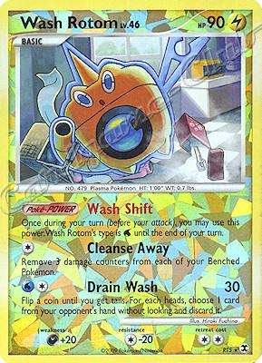 RT5 Wash Rotom LV.46 rara parallela foil (EN) -NEAR MINT-