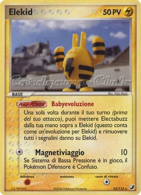 023 / 115 Elekid rara (IT) -NEAR MINT-