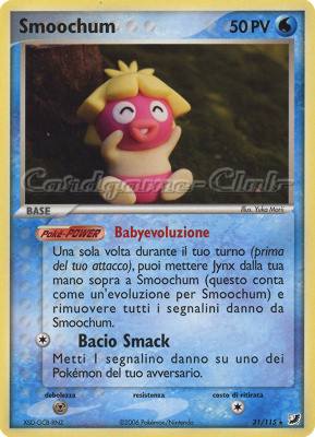 031 / 115 Smoochum rara (IT) -NEAR MINT-