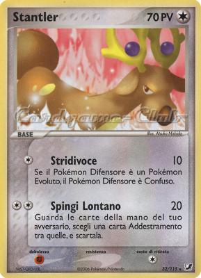 032 / 115 Stantler rara (IT) -NEAR MINT-
