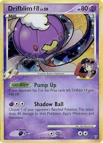 003 / 147 Drifblim FB LV.50 rara foil (EN) -NEAR MINT-